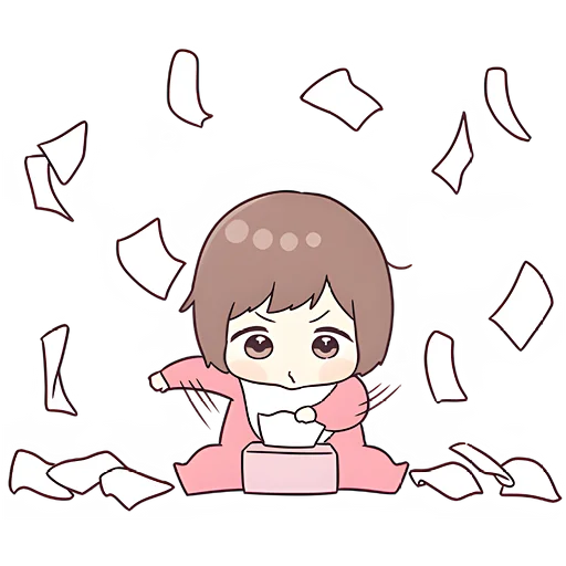 🤔 Стикер «Малышка чан» для Telegram