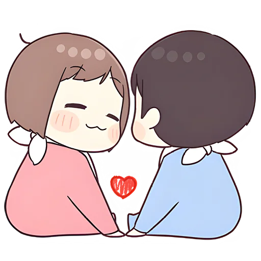 😍 Стикер «Малышка чан» для Telegram