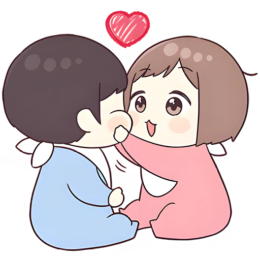 🥰 Стикер «Малышка чан» для Telegram
