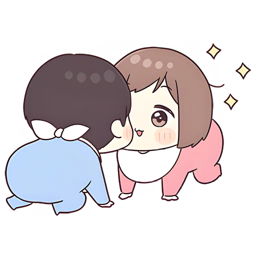😘 Стикер «Малышка чан» для Telegram