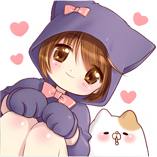 🥰 Стикер «Малыш кот» для Telegram