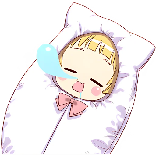 😴 Стикер «Малыш кот» для Telegram