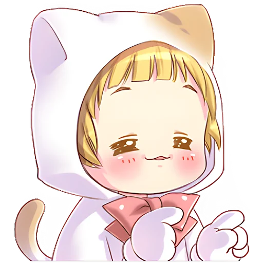 ☺ Стикер «Малыш кот» для Telegram