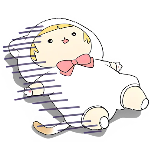 💤 Стикер «Малыш кот» для Telegram