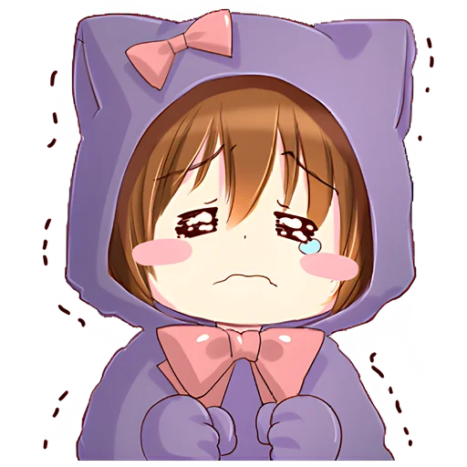 😢 Стикер «Малыш кот» для Telegram