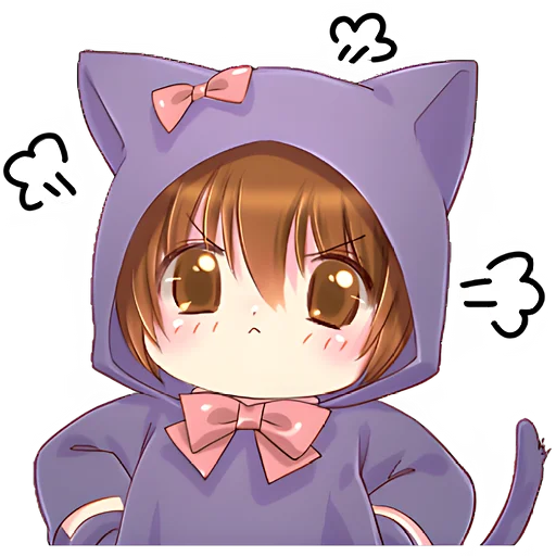 😌 Стикер «Малыш кот» для Telegram
