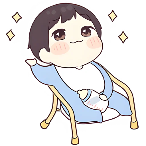 ☺️ Стикер «Малыш кун» для Telegram
