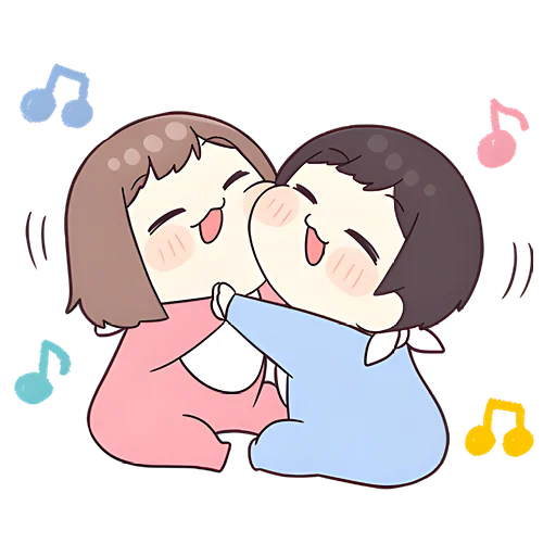 😊 Стикер «Малыш кун» для Telegram