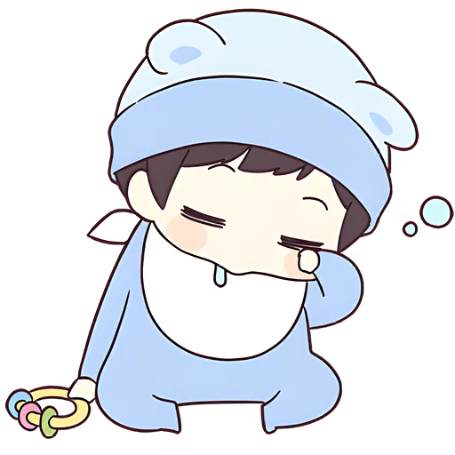 😴 Стикер «Малыш кун» для Telegram