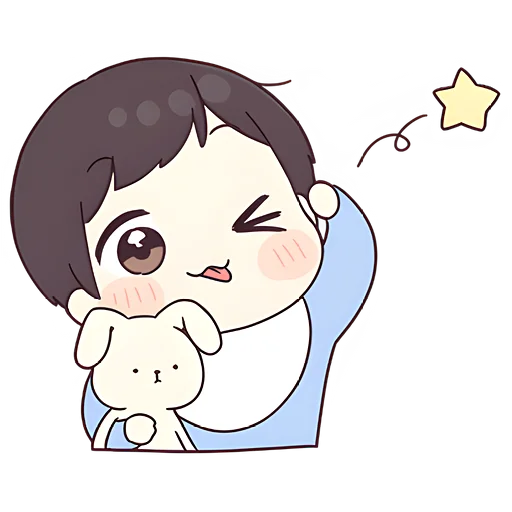 😉 Стикер «Малыш кун» для Telegram