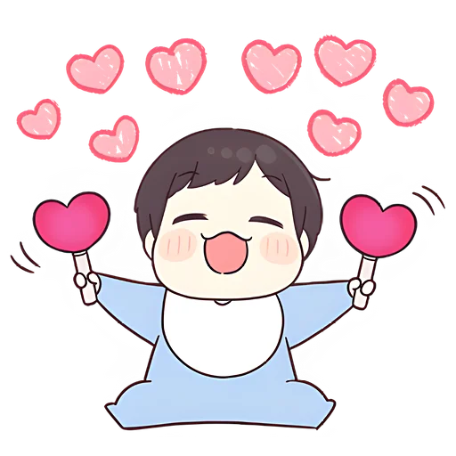 😍 Стикер «Малыш кун» для Telegram