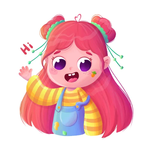 Стикерпак malvine для Telegram