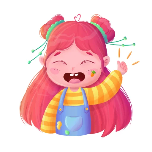 👍 Стикер «malvine» для Telegram