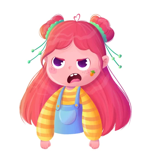 😤 Стикер «malvine» для Telegram