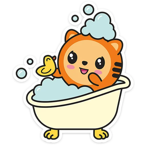 🛁 Стикер «Малышарики» для Telegram