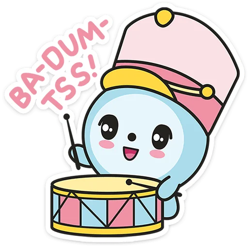 🥁 Стикер «Малышарики» для Telegram