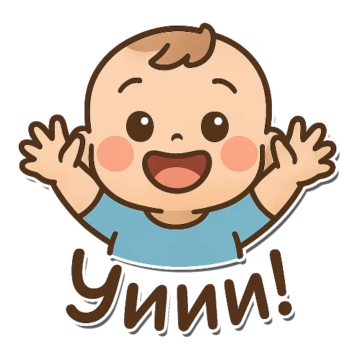 😁 Стикер «Малыш Леон» для Telegram