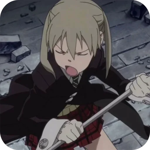 😤 Стикер «Maka Albarn» для Telegram
