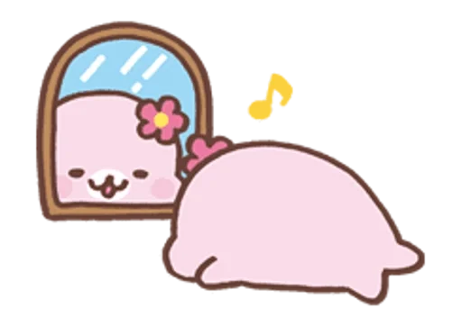 🪞 Стикер «Mamegoma» для Telegram