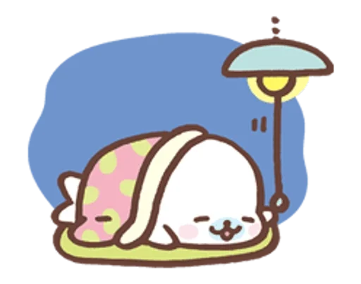 💤 Стикер «Mamegoma» для Telegram