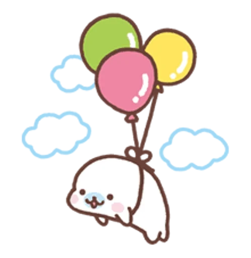 🎈 Стикер «Mamegoma» для Telegram