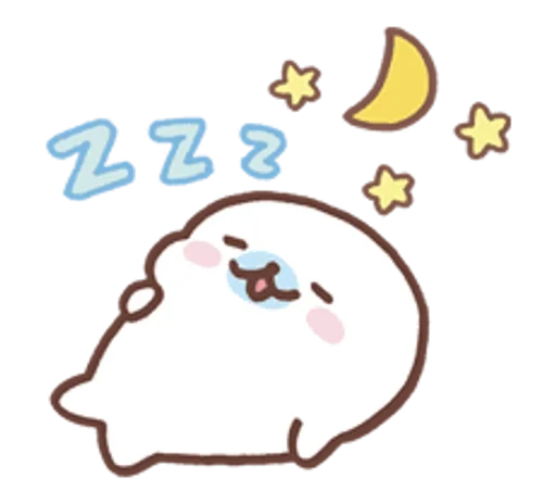 💤 Стикер «Mamegoma» для Telegram