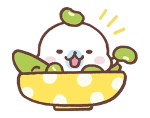 🧆 Стикер «Mamegoma» для Telegram