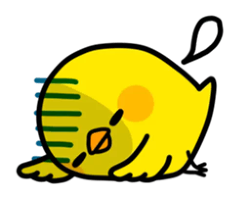 😑 Стикер «Mame Piyo» для Telegram