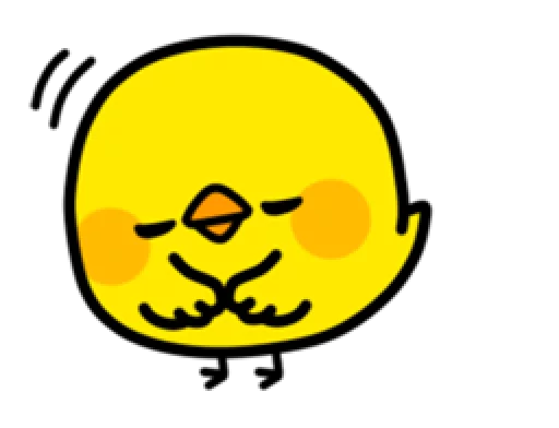 😞 Стикер «Mame Piyo» для Telegram