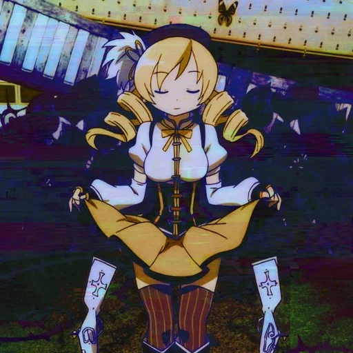 🏵 Стикер «Maho shojo Madoka magika» для Telegram