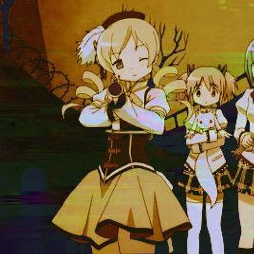 🏵 Стикер «Maho shojo Madoka magika» для Telegram