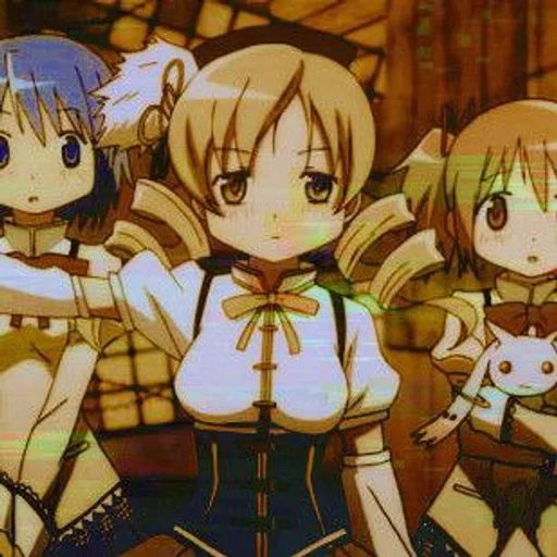 🏵 Стикер «Maho shojo Madoka magika» для Telegram