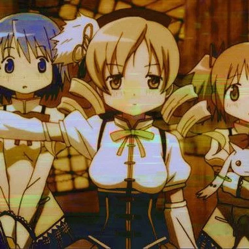 🏵 Стикер «Maho shojo Madoka magika» для Telegram