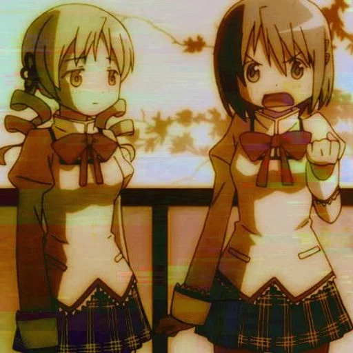 🏵 Стикер «Maho shojo Madoka magika» для Telegram