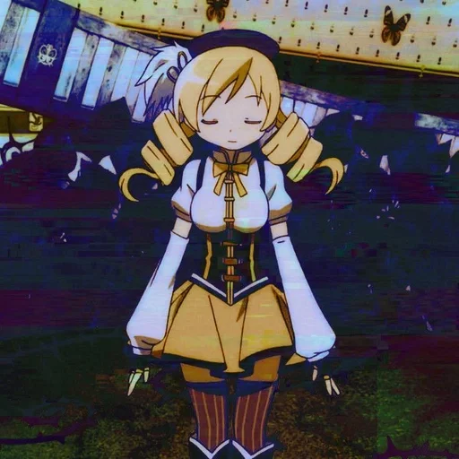 🏵 Стикер «Maho shojo Madoka magika» для Telegram