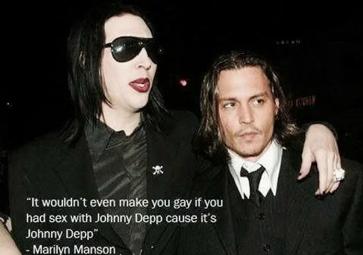 🤭 Стикер «M.Manson» для Telegram