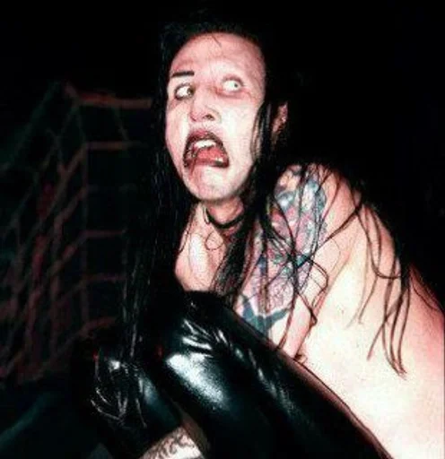 😧 Стикер «M.Manson» для Telegram