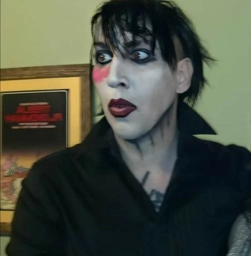 😲 Стикер «M.Manson» для Telegram