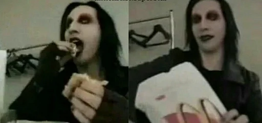 🍌 Стикер «M.Manson» для Telegram