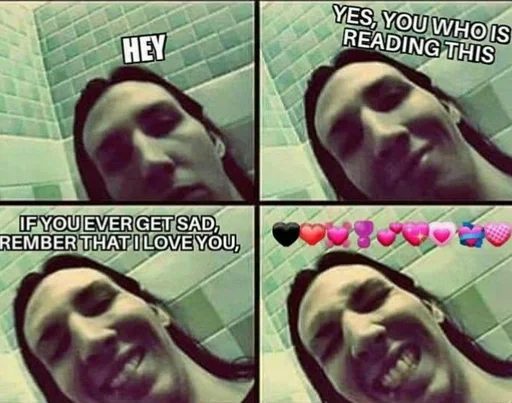 😁 Стикер «M.Manson» для Telegram