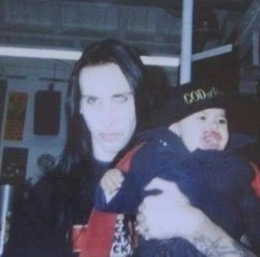 💀 Стикер «M.Manson» для Telegram