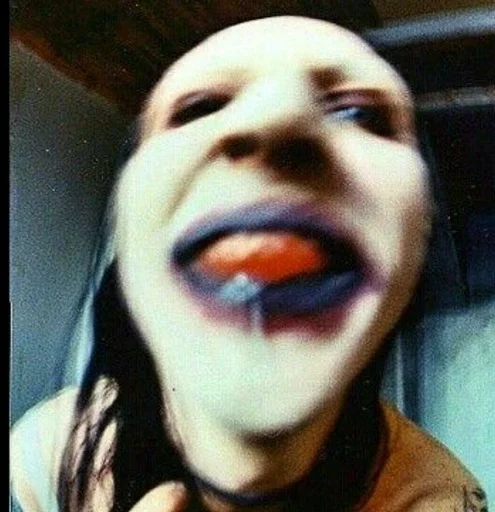 😆 Стикер «M.Manson» для Telegram