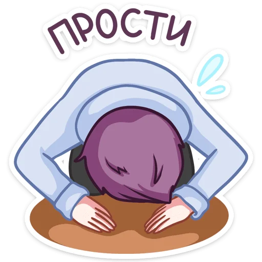 😵 Стикер «Мамору» для Telegram