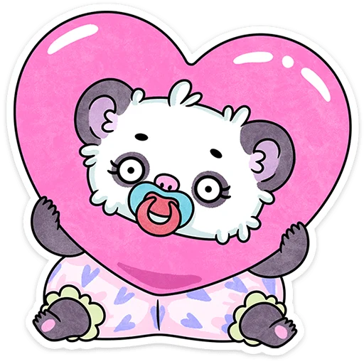 ❤ Стикер «Мамси» для Telegram