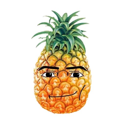 🍍 Стикер «man faces» для Telegram