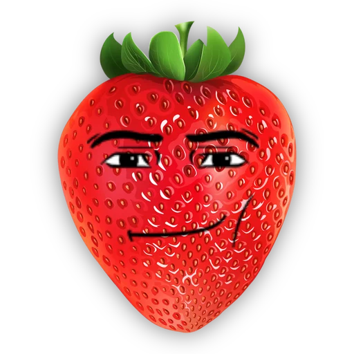 🍓 Стикер «man faces» для Telegram