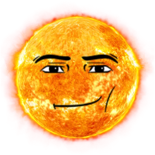 ☀️ Стикер «man faces» для Telegram