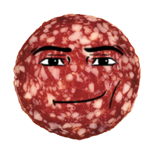 🥓 Стикер «man faces» для Telegram