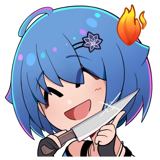🔪 Стикер «Mana Renewal» для Telegram