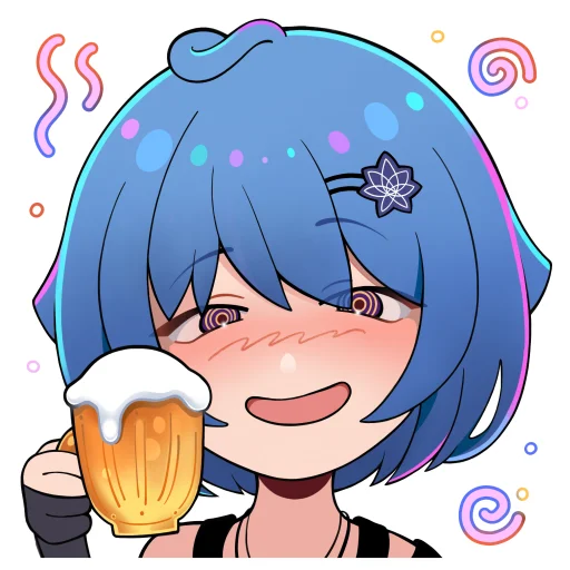 🍻 Стикер «Mana Renewal» для Telegram